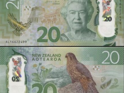 Dólar falso da Nova Zelândia $20